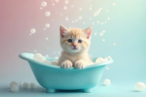 Tips Memandikan Kitten untuk Pet Owner Pemula
