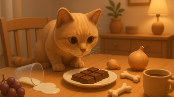 10 Makanan dan Minuman yang Tidak Boleh Diberikan ke Kucing