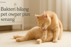 Bakteri Hilang, Pet Owner Pun Senang