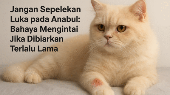 Jangan Sepelekan Luka pada Anabul: Bahaya Mengintai Jika Dibiarkan Terlalu Lama
