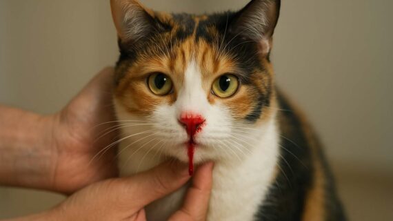 Cara Menangani Kucing Hidungnya Berdarah